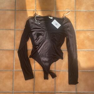 Recens black bodysuit new with tags